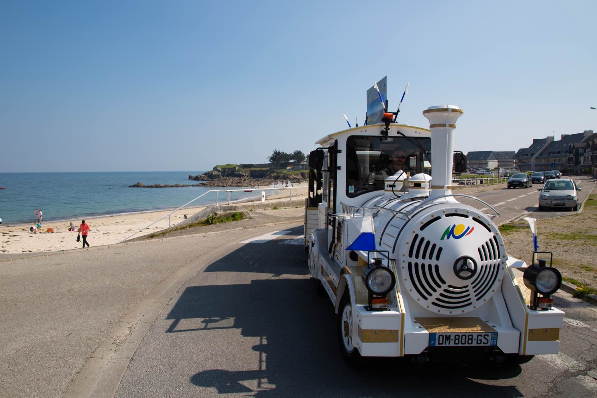 Práce v Petit Train de Quiberon